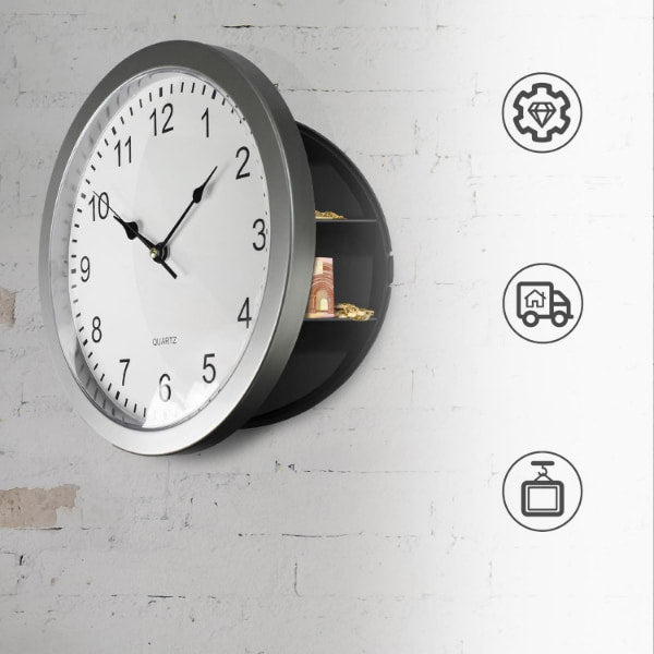 Zidni sat sa skrivenim sefom