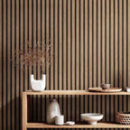 Elegantna samolepljiva zidna tapeta sa efektom prirodnog drveta (300×45 cm) | LINEWALL