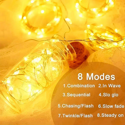 Novogodišnja LED zavesa