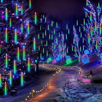 LED svetla s efektom padajućih zvezda (16 komada, 8m) | 8+8 GRATIS