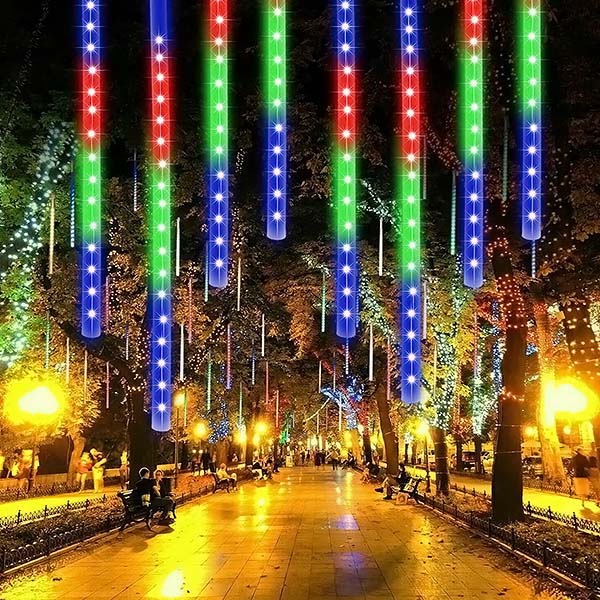 LED svetla s efektom padajućih zvezda (20 komada, 8m) | 10+10 GRATIS