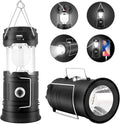 Solarna LED lampa i punjač za kampovanje