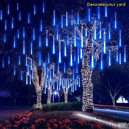 LED svetla s efektom padajućih zvezda (16 komada, 8m) | 8+8 GRATIS