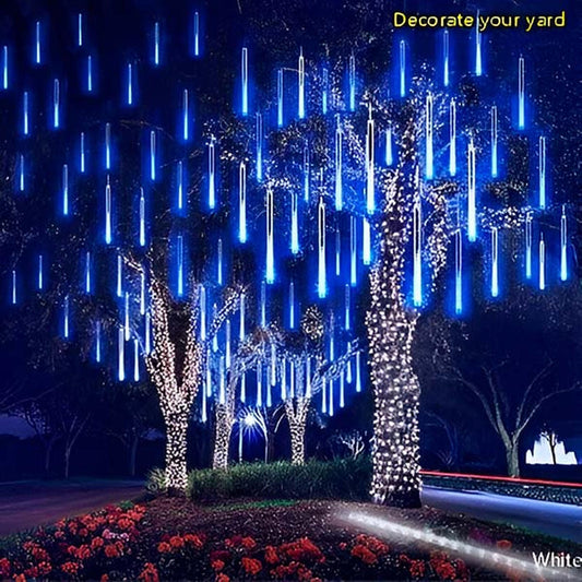 LED svetla s efektom padajućih zvezda (16 komada, 8m) | 8+8 GRATIS