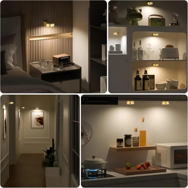 Bežične magnetne LED lampe (3 komada) – (Besplatna dostava)