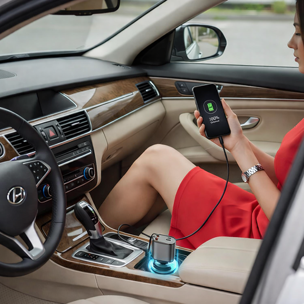 Najbrži 4 u 1 Auto Punjač – Brzo i pametno punjenje za sve uređaje