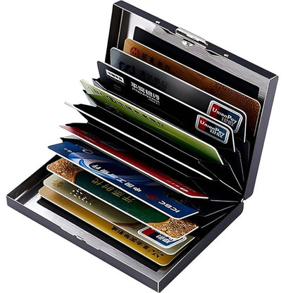 Metalni novčanik za zaštitu kartica