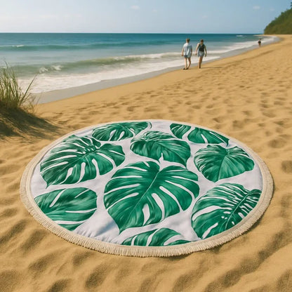 Okrugli peškir za plažu