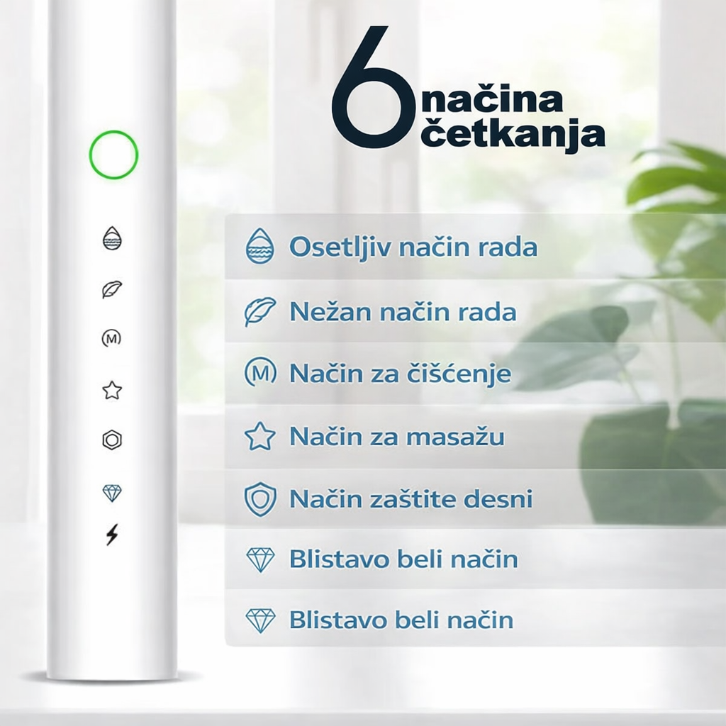 Sonična električna četkica za zube | BELISMILE