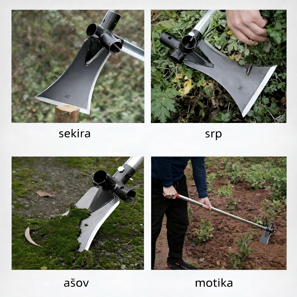 VERSAX 4u1 alat za vikendicu, plac i dvorište