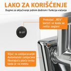 Električna mašina za mlevenje – MELEO (Besplatna dostava)