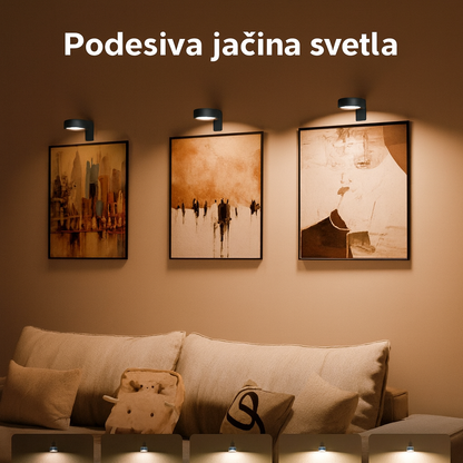 Bežične magnetne LED lampe (3 komada) – bez bušenja i kablova (Besplatna dostava)