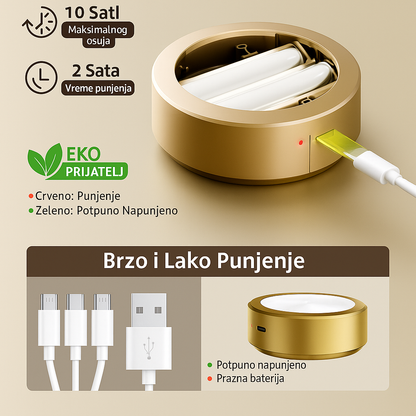 Bežične magnetne LED lampe (3 komada) – bez bušenja i kablova (Besplatna dostava)