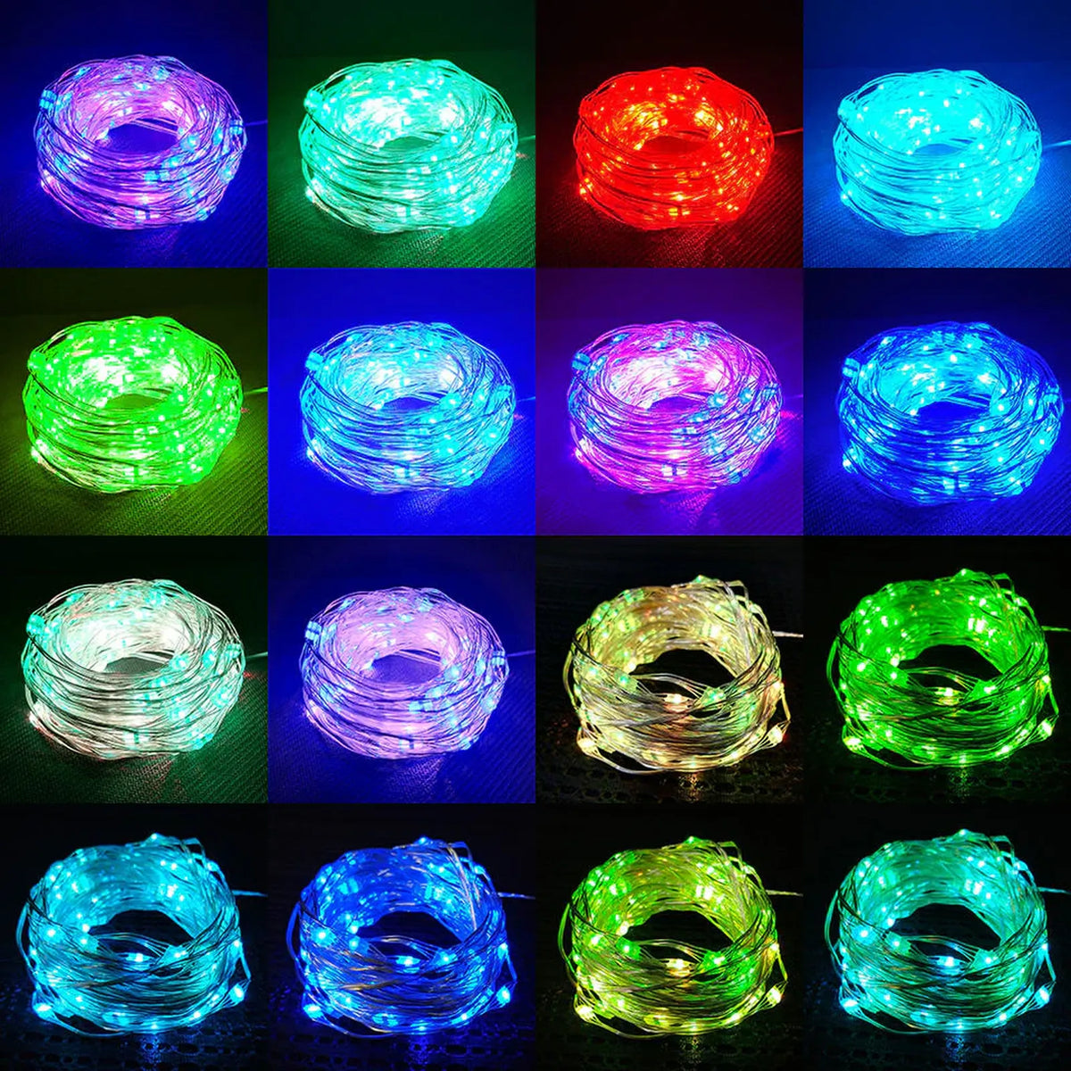 Ukrasne LED Bluetooth Sijalice za jelku - 10m