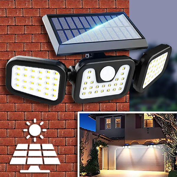 Trostrana Solarna LED Svetiljka