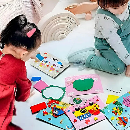 3D dečije nalepnice za slaganje od EVA pene