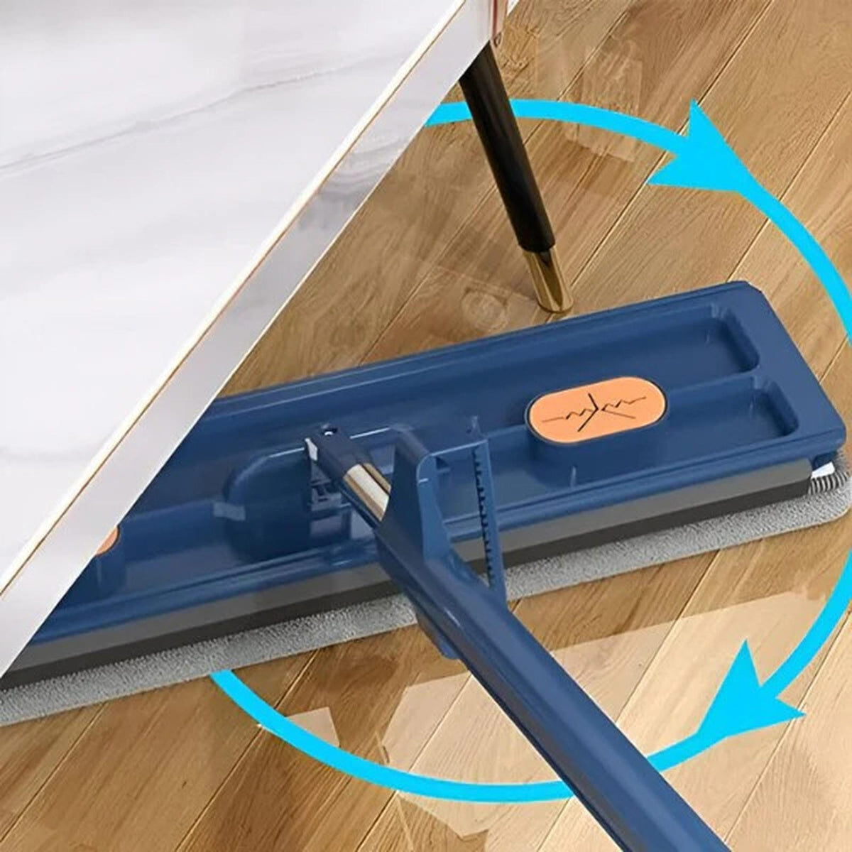 Pametni MOP sa dve krpe – 360° rotirajuća glava za besprekorno čišćenje!