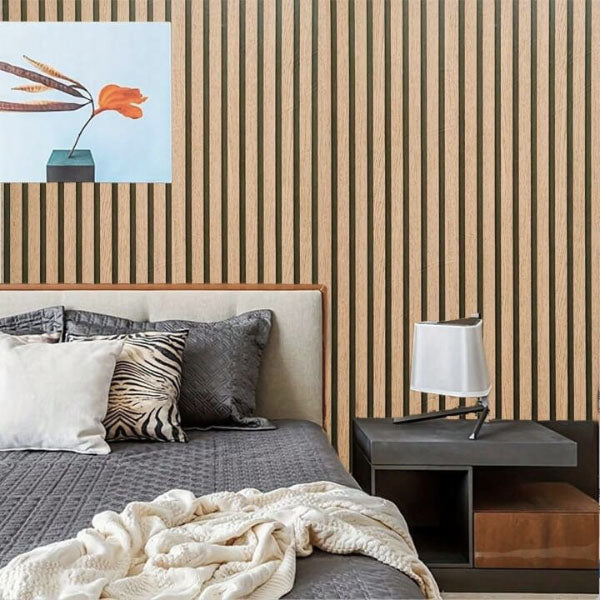 Elegantna samolepljiva zidna tapeta sa efektom prirodnog drveta (300×45 cm) | LINEWALL