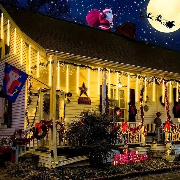 LED svetla s efektom padajućih zvezda (16 komada, 8m) | 8+8 GRATIS