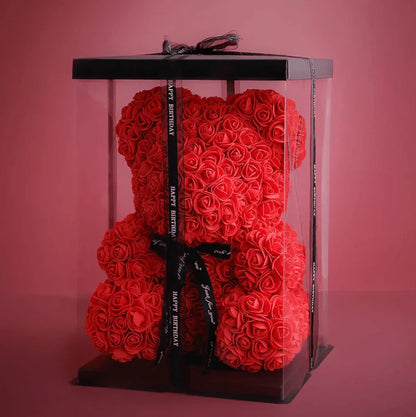 Medvedić od ruža (sa sijalicama) - Idealan poklon za dan zaljubljenih